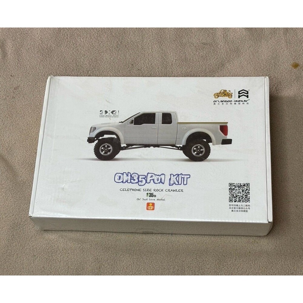 New Orlandoo Hunter OH35P01 1/35 Scale Micro Crawler Kit Ford F-150 Pickup Truck
